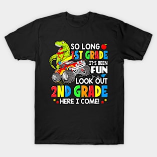 Im Ready To Crush 2Nd Grade T Rex Dinosaur Back To School T-Shirt